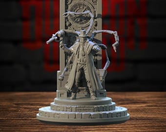 Sherlock Holmes Miniature for Dungeons and Dragons Tabletop RPG