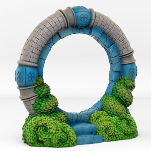 Wonderland-portaal • Fantastische portalen en effecten • door Print Your Monsters | Dungeons and Dragons-tafelspellen | Harsminiatuur