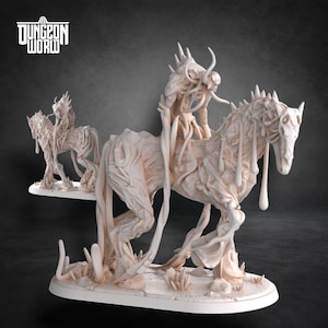 Nuckalevee Dungeons and Dragons Miniature for Tabletop RPGs