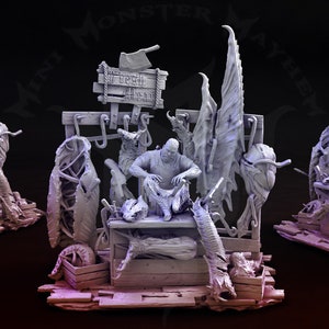 Butcher • The Light Corrupt • by Mini Monster Mayhem | Dungeons and Dragons | D&D | Tabletop Games | Wargames | Resin Miniature