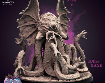 Voidspawn Eldritch Horror Miniature for Dungeons and Dragons Tabletop RPG