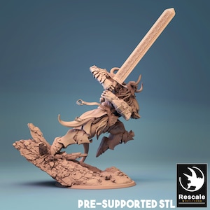 Storm Giant Charging • The North • by Rescale Miniatures | Dungeons and Dragons | D&D | Tabletop Games | Wargames | Resin Miniature