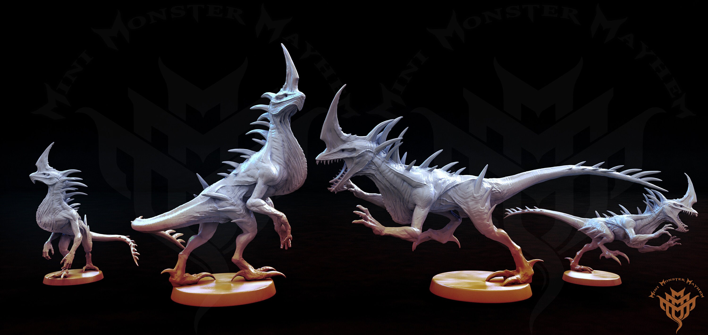 Hybrid Raptor 3 • Life Finds A Way • by Mini Monster Mayhem | Dungeons ...