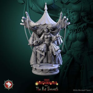 Mimette, the Marionette Maiden • Cirque Phantasmagoria Pt2 • by White Werewolf Tavern | Dungeons and Dragons | Tabletop Games
