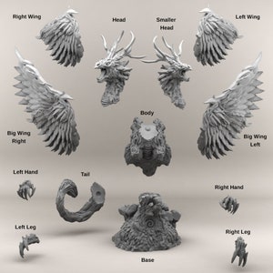 Forest Dragon by Print Your Monsters | Dungeons and Dragons | D&amp;D | Dnd ...