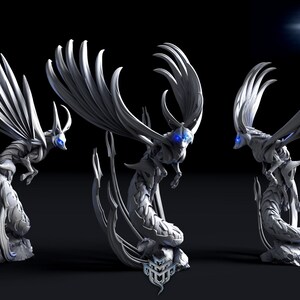 Jaugling Cur (2 Poses) • Souls Within Steel Pt 2 • by Mini Monster Mayhem | Dungeons and Dragons | D&D | Tabletop Games | Resin Miniature