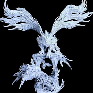 Dragon Family Diorama • Nature&#39;s Grasp V2 • by Mini Monster Mayhem | Dungeons and Dragons | Tabletop Games | Resin Miniature