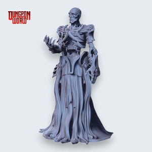 Miniatura de Vecna, dios liche, para el juego de rol de mesa Dungeons and Dragons.