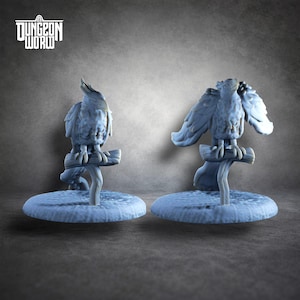 Miniatura di Phoenix Familiar Dungeons and Dragons per giochi di ruolo da tavolo