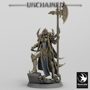 Olaf Guard Idle • Unchained • by Rescale Miniatures | Dungeons and Dragons | D&D | Tabletop Games | Wargames | Resin Miniature