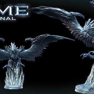 Surveillant de Rime (2 poses) • Rime Eternal • par Mini Monster Mayhem | Donjons et Dragons | Jeux de table| Miniature en résine