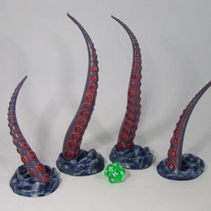 巨大触手セット | モジュラークラーケン海洋地形 | 28/32 mm RPG DnD