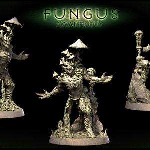 Myconid Brutes (3 Poses) • Fungus Awakened • by Mini Monster Mayhem | Dungeons and Dragons | Tabletop Games | Wargames | Resin Miniature
