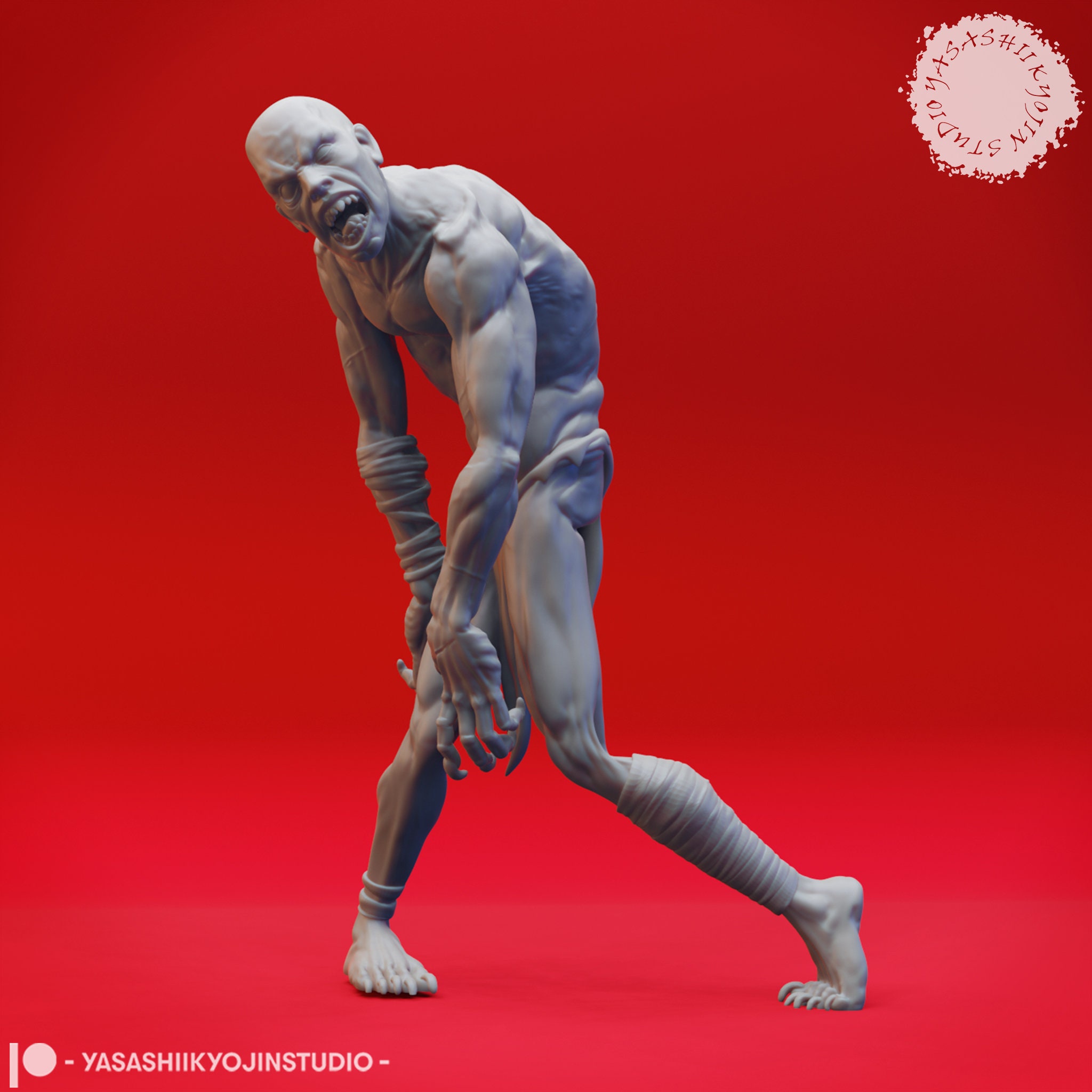 Ghouls 4 Poses by Yasashii Kyojin Studio for Dungeons and