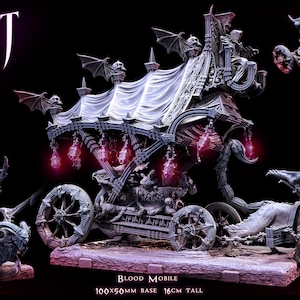 Blood Mobile • Thirst • by Mini Monster Mayhem | Dungeons and Dragons | D&D | Tabletop Games | Resin Miniature