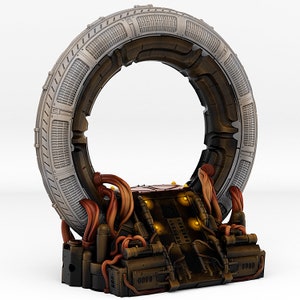 Stars Portal • Fantastische portalen en effecten • door Print Your Monsters | Dungeons and Dragons D&D-tafelspellen | Harsminiatuur