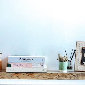 Rustic Wooden Wall Shelf - Reclaimed Wood