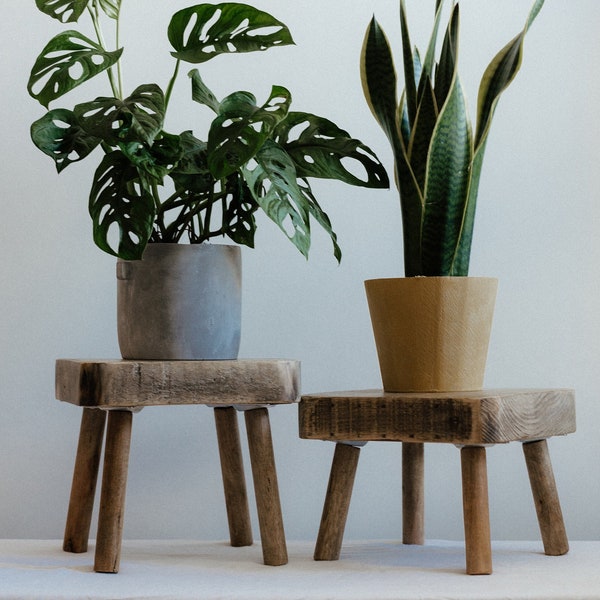 Rustic Plant Stand - Etsy