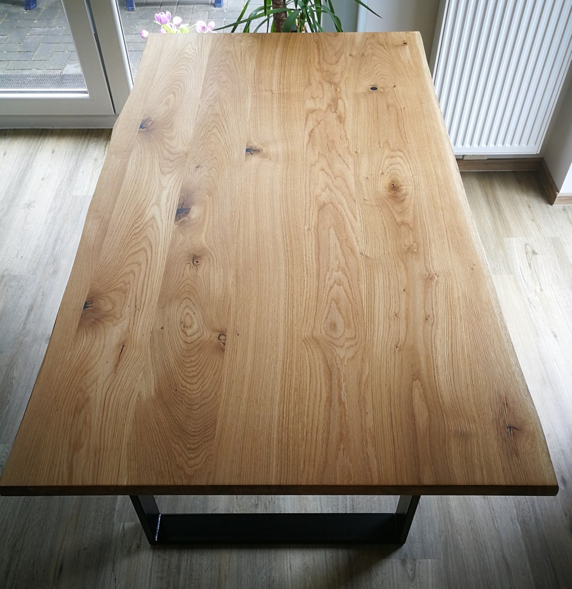Oak wood table top made to measure Solid oak wood panel with Etsy