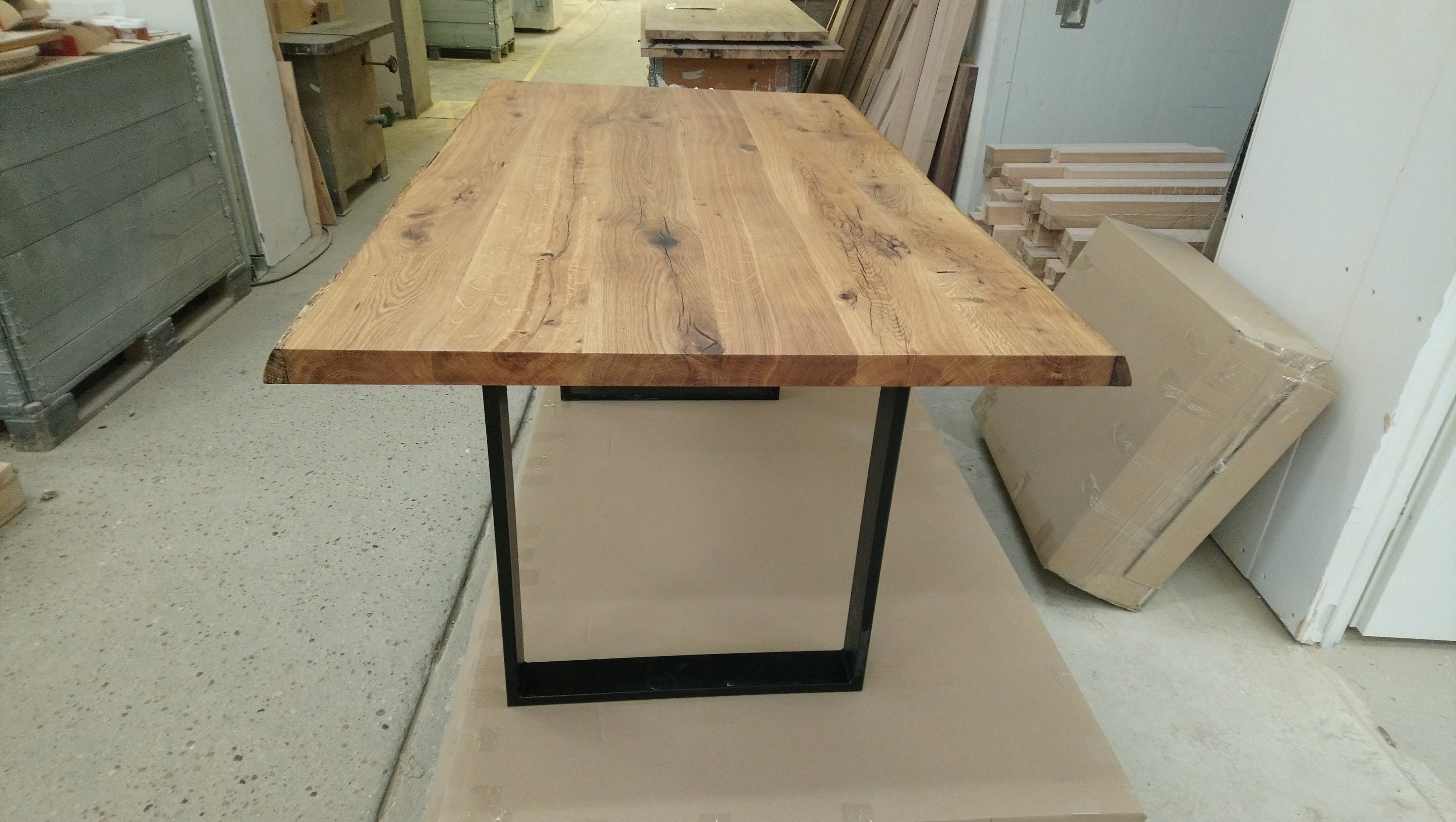 Oak wood table top made to measure Solid oak wood panel with Etsy