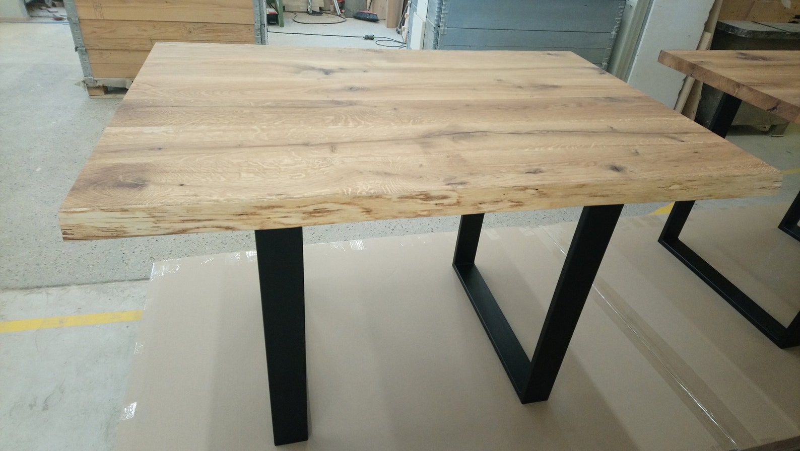 Oak wood table top made to measure Solid oak wood panel with Etsy