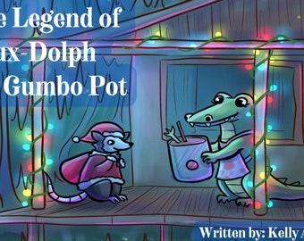 Preorder Your Copy of Roux-Dolph The Gumbo Pot Children's Book