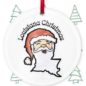 Louisiana Christmas Ornament – Cajun Holiday Tree Decoration