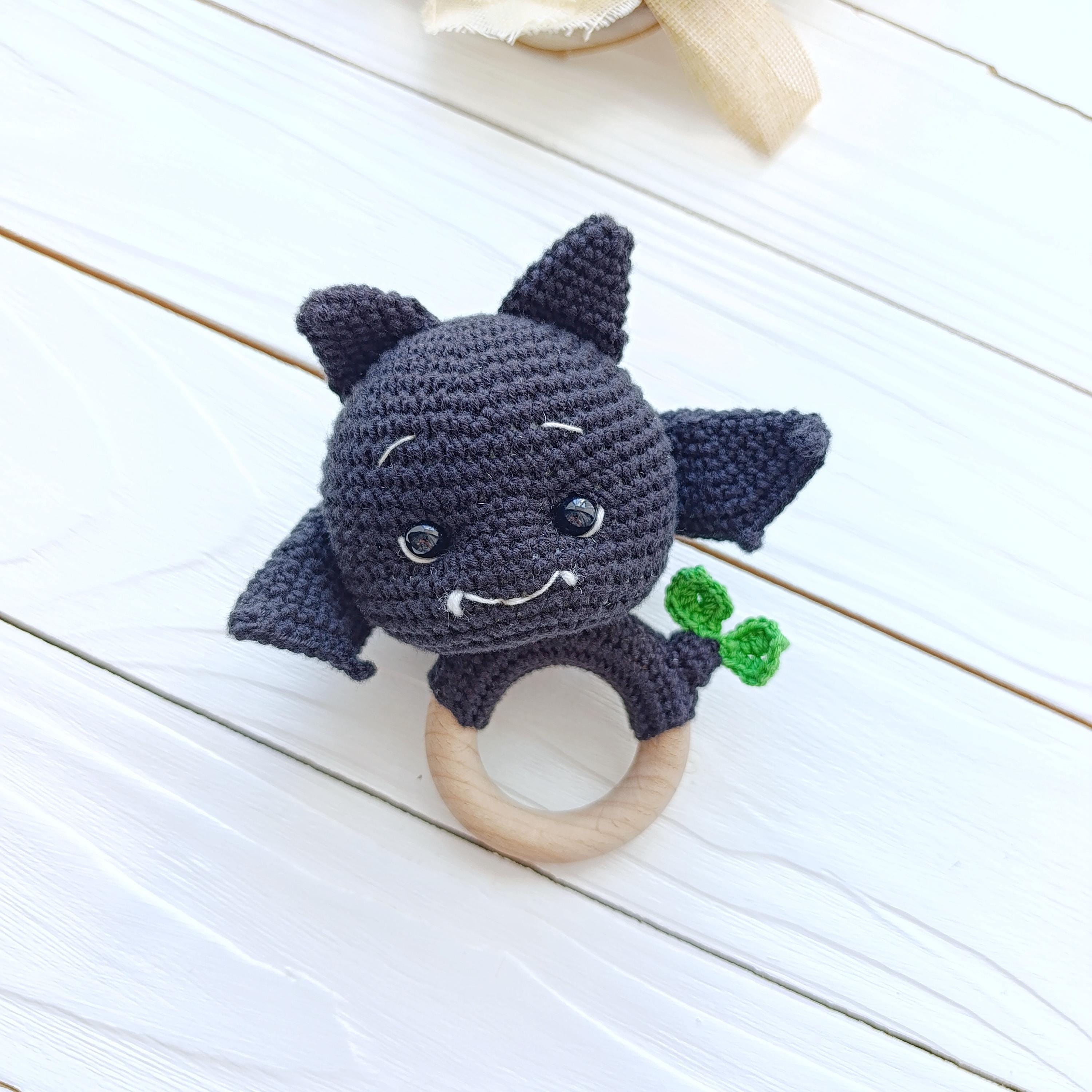 Bat Rattle Target Bat Baby First Halloween Gift Box Gothic Baby Horror Toys Bat Rattle ...