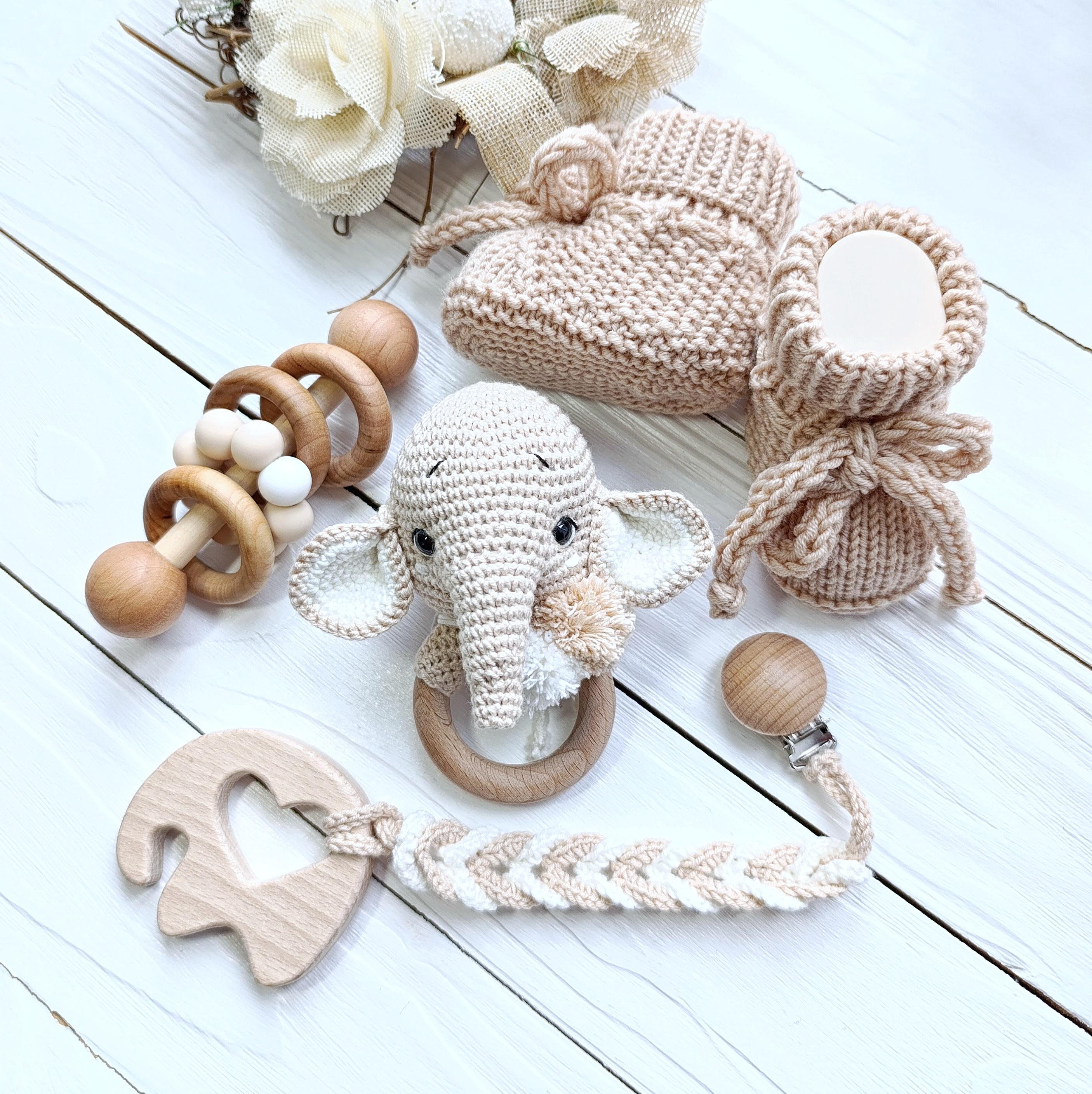 Elephant Baby Gift Set Pregnancy Gift Box Newborn Gift Basket Elephant ...