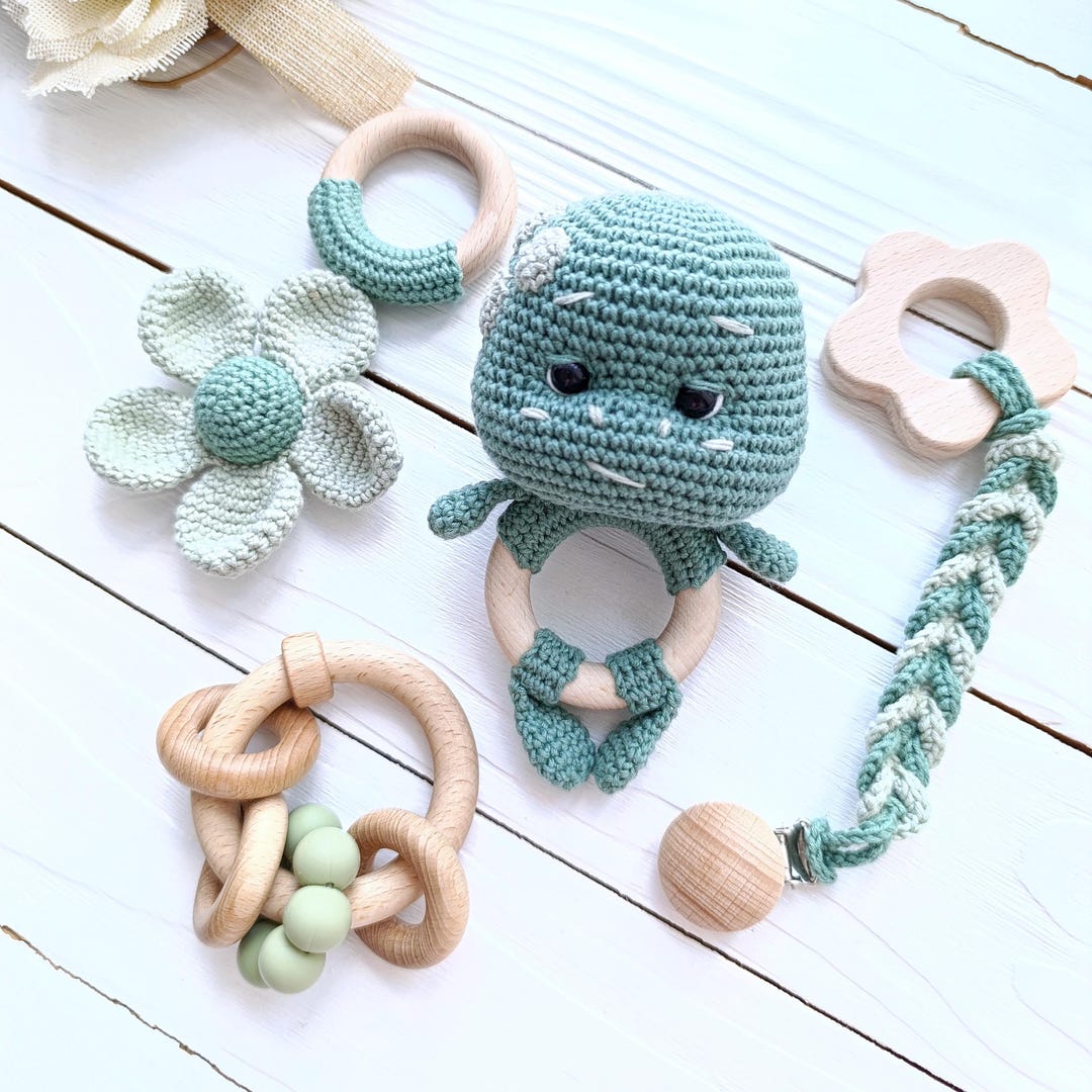 Turtle Baby Girl Gift Box Newborn Girl Gift Basket With Handmade ...