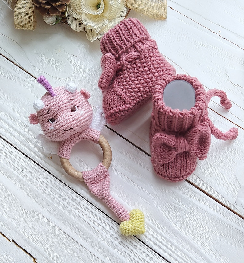 Dragon Baby Girl Rattle Congratulations Pregnancy Gift Box Dragon Baby ...
