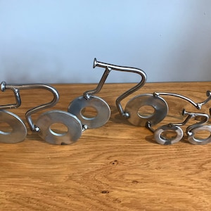 Bicycle, Cyclist sculpture, cycling Family, Metal Sculpture, cycling gift, cyclist art, cycle art, metal bike art
