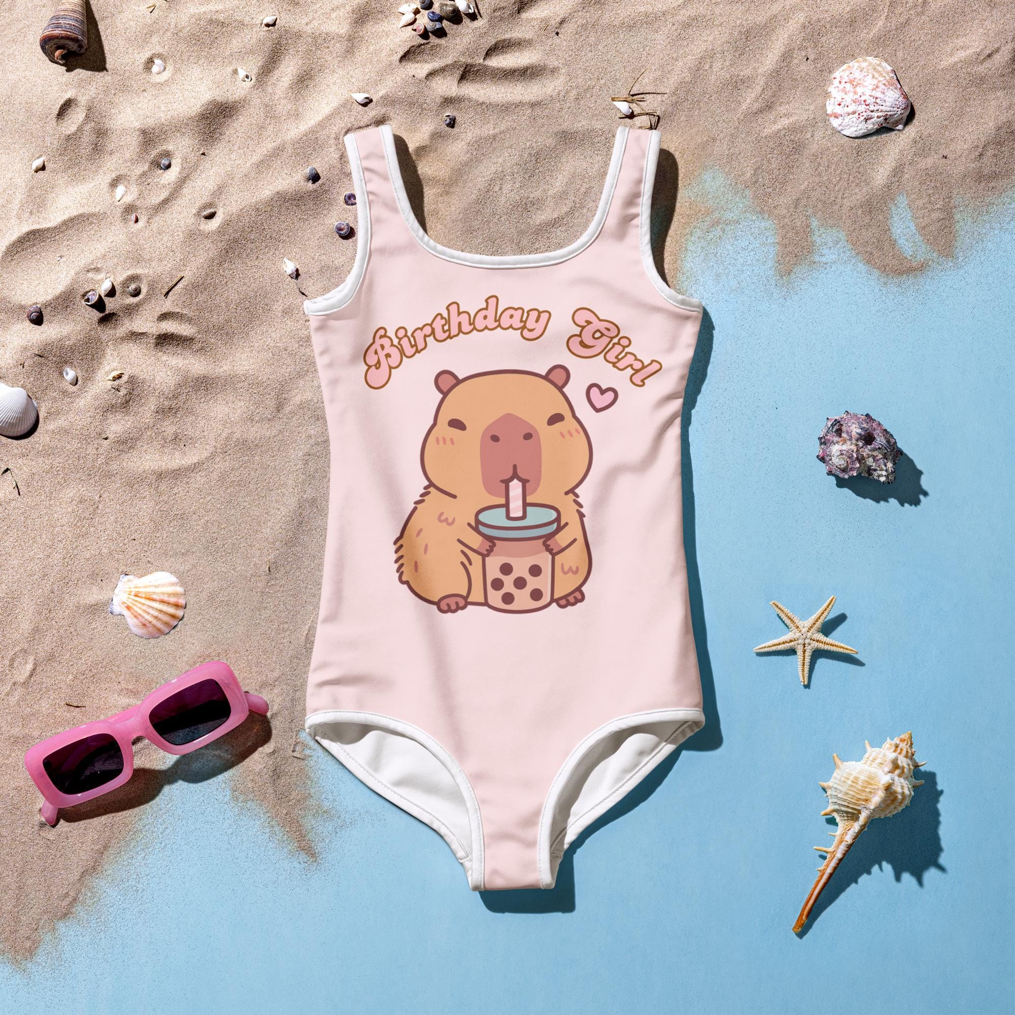 Maillot de bain fille rose - Rainbow High / 98-104