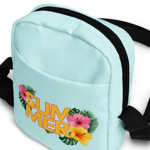 Water-Resistant Summer Crossbody Bag: Travel Utility Purse