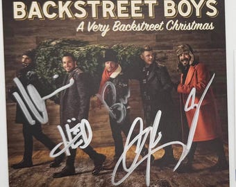 Autographed/signed Backstreet Boys BSB - A Very Backstreet
