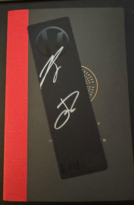 RARE Twenty One Pilots Signed/autographed Bookmark - CLANCY