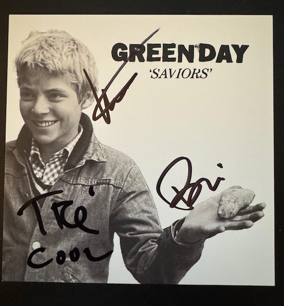 Green Day - Signed/autographed Saviors CD - With Certificate of