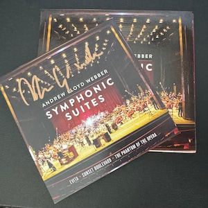 Andrew lllloyd Webber Symphonic Suits Kunstkarte + CD signiert