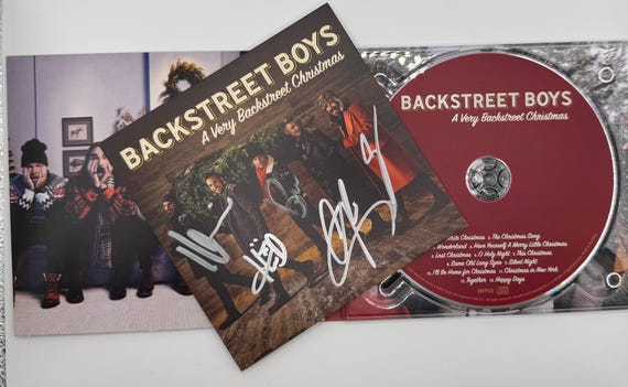 Autographed/signed Backstreet Boys BSB - A Very Backstreet