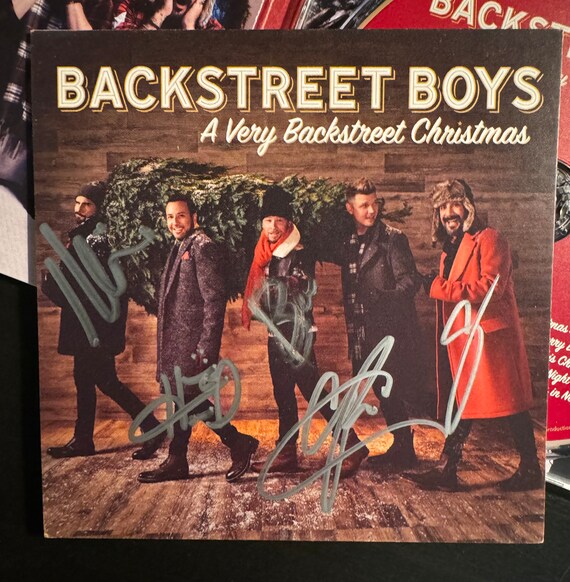 Backstreet Boys Signed Program FRAMED Autographed Program -  Portugal