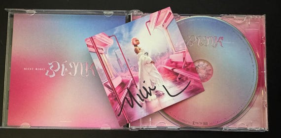Nicki Minaj Signed/autographed CD - Pink Friday 2 - Artcard - Etsy