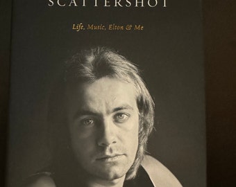 Bernie Taupin - Scattershot: Life, Music, Elton, and Me - Signed/Autographed Book