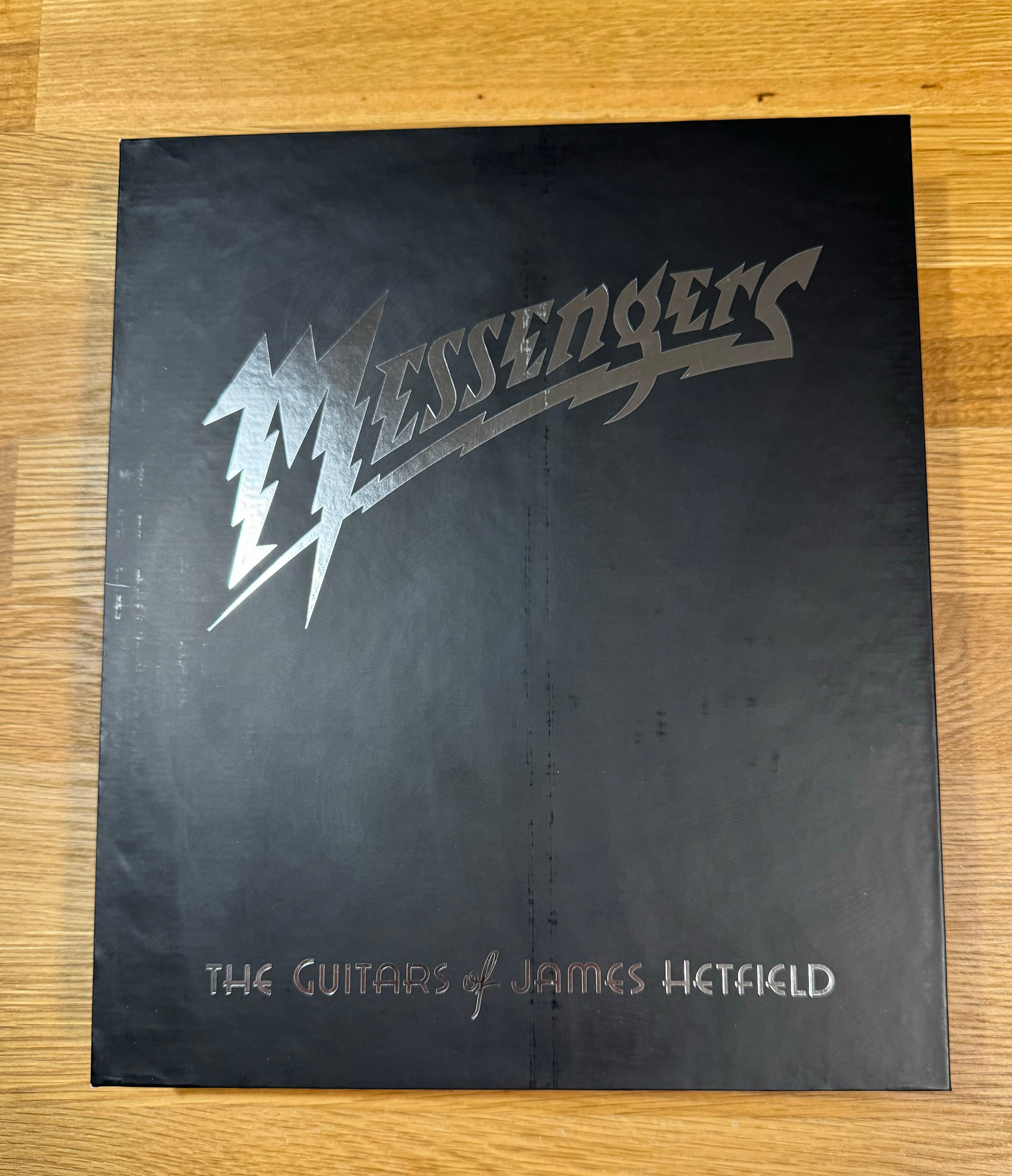 James Hetfield of Metallica - Messengers - Slipcase Hardcover