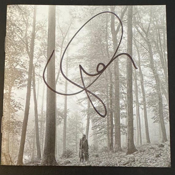Taylor Swift Autographed FOLKLORE CD With Proof - Free Taylor Swift Autographed FOLKLORE CD With Proof - Free