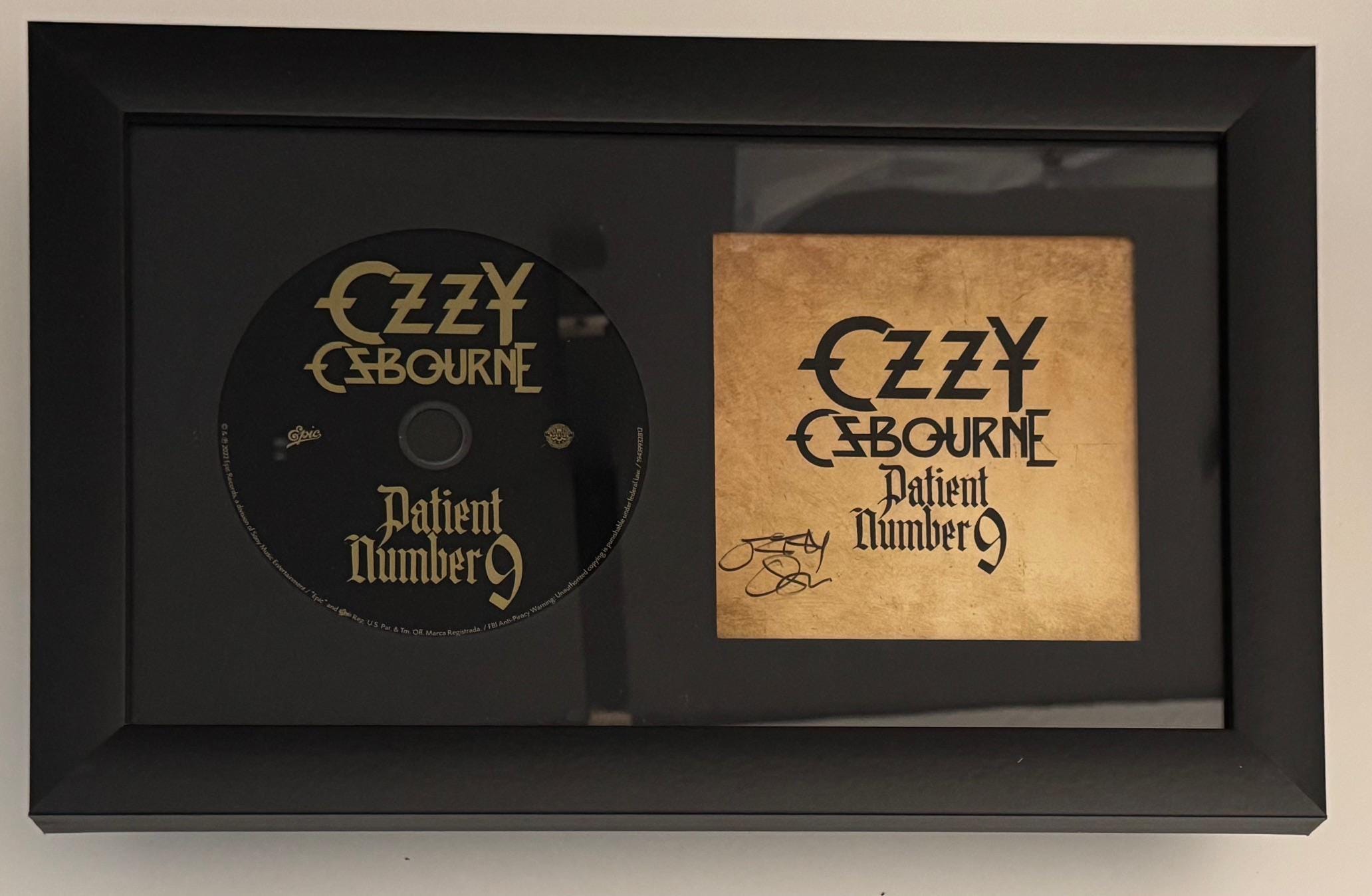 Ozzy Osbourne Patient Number 9 CD サイン付き Ozzy Osbourne - Patient Number 9 - Amazon.com Music