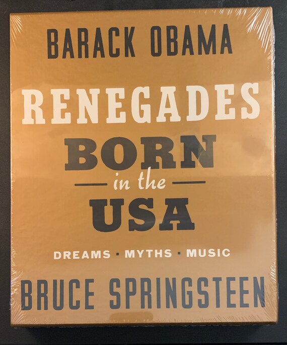 Renegades Born in the USA Deluxe Signed Edition Barack Obama | Etsy
