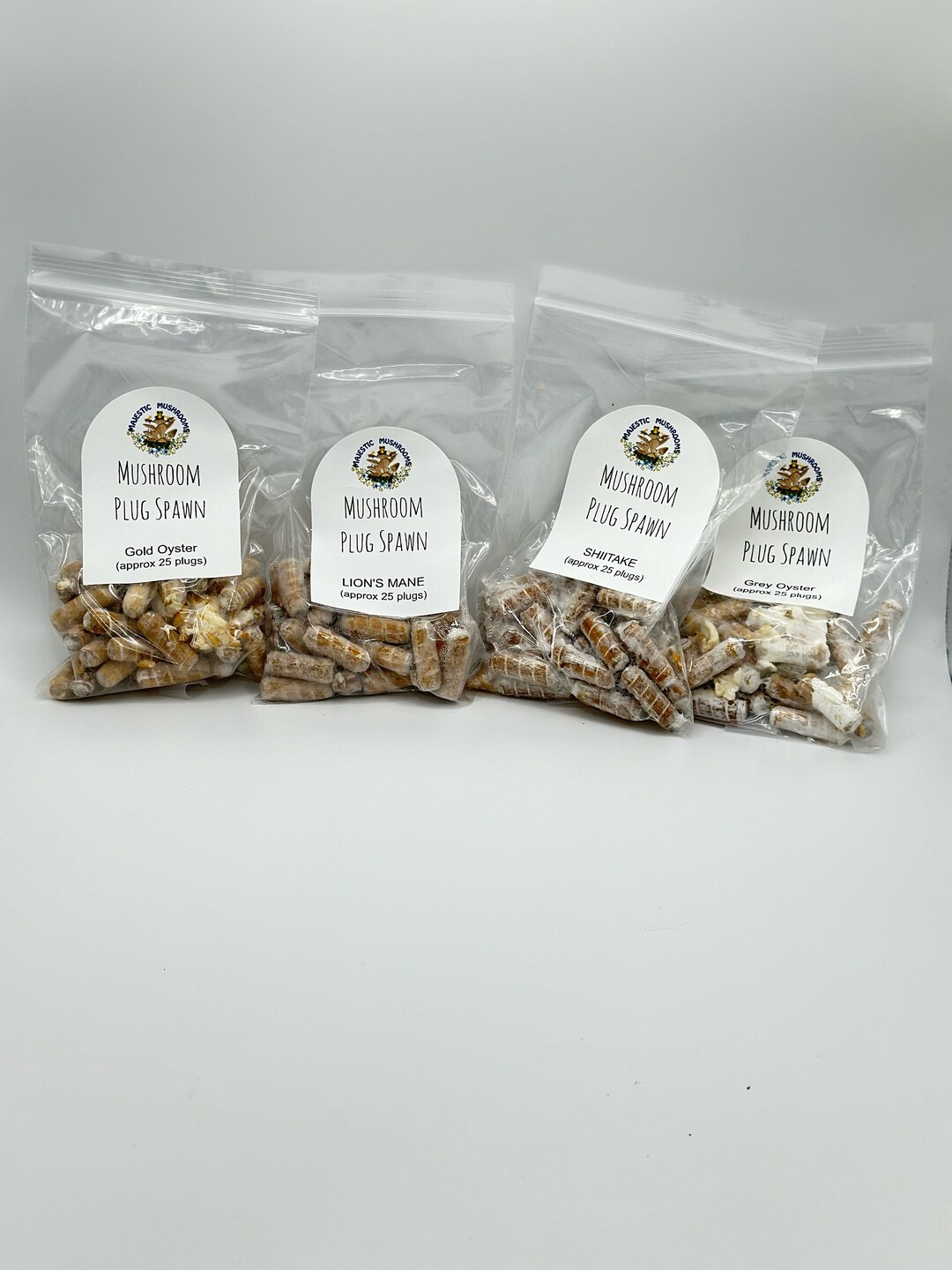 Super Pack – 4 Types Of Mushroom Spawn – US Seller – Top Quality