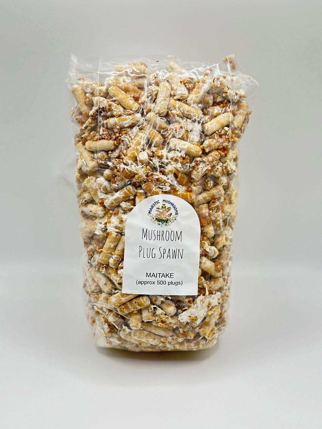 Maitake Mushroom Plug Spawn 500x FREE USA Shipping Etsy