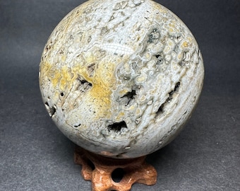 ドゥルージー オーシャン ジャスパー スフィア スタンド付き - Etsy 日本