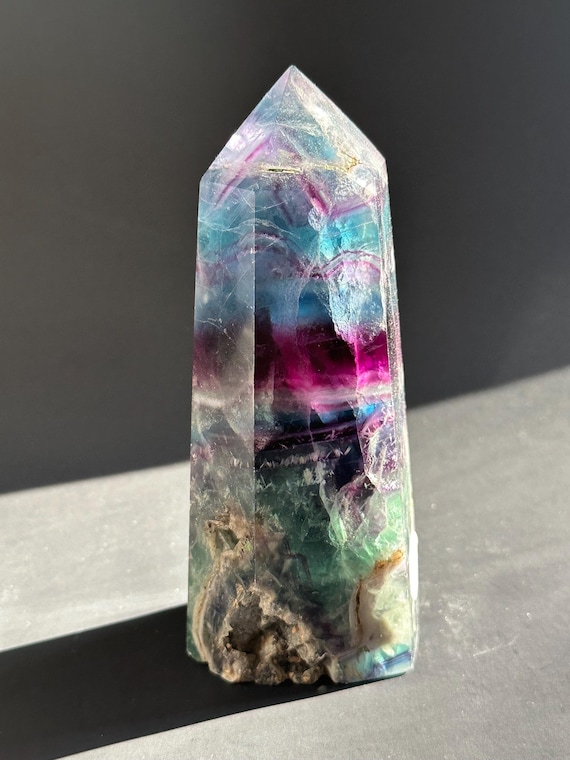 レインボーフローライトタワー、ブルーフローライト、フローライト